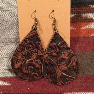 New western earrings